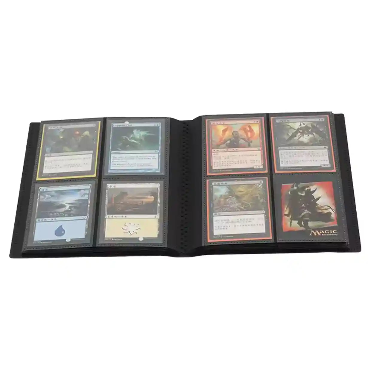 Trading Card Binder 4-Pocket - Carrying Case Storage Pokemon Sized