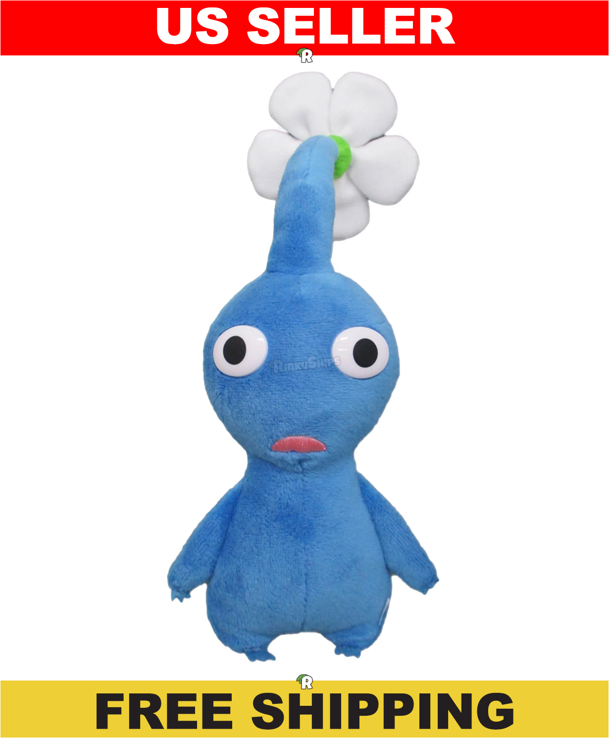 Blue Pikmin 7" Nintendo Little Buddy Licensed Plush