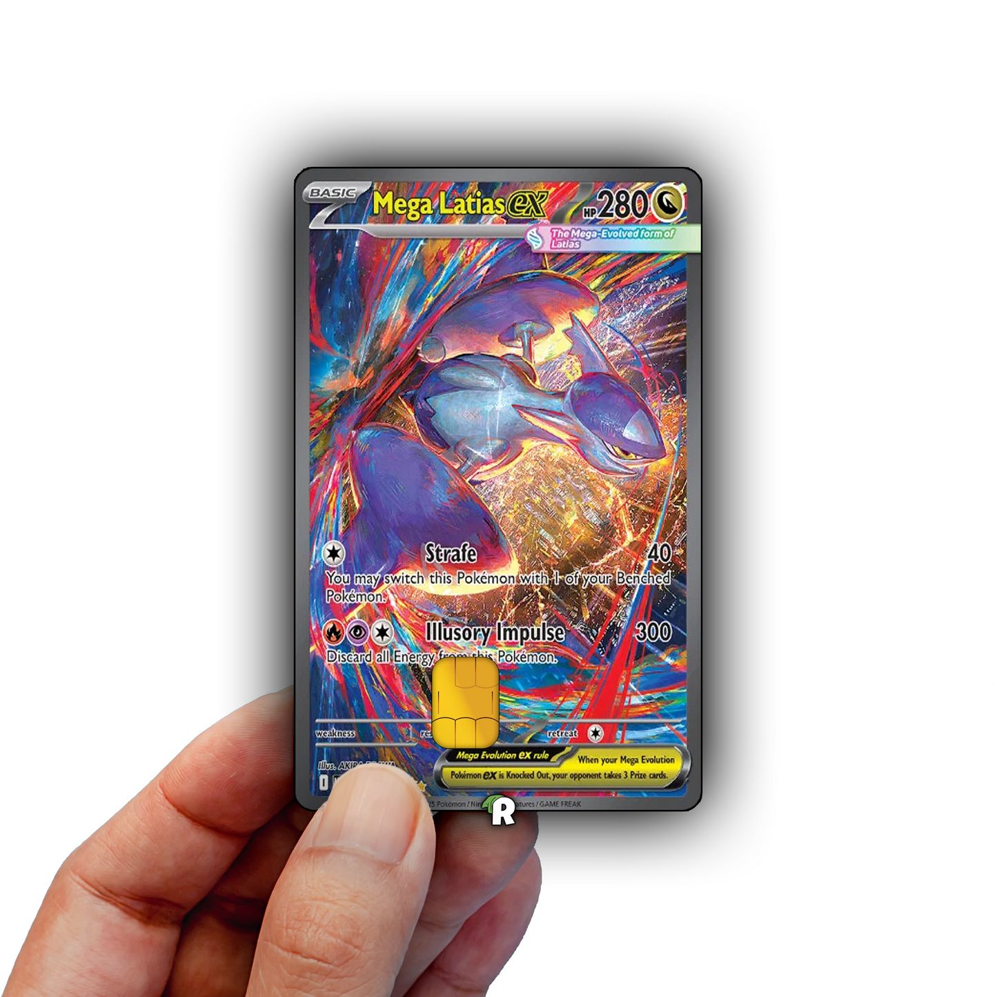 Mega Latias Credit Card Skin