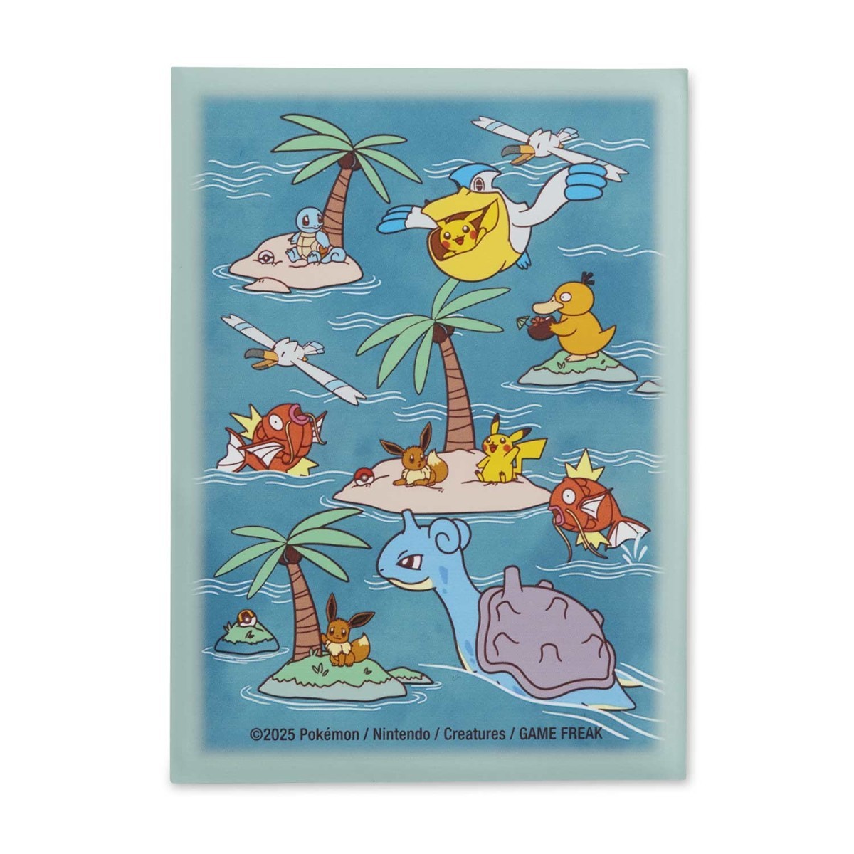 Sunny Sea Pokemon Card Sleeves - Official Standard Size