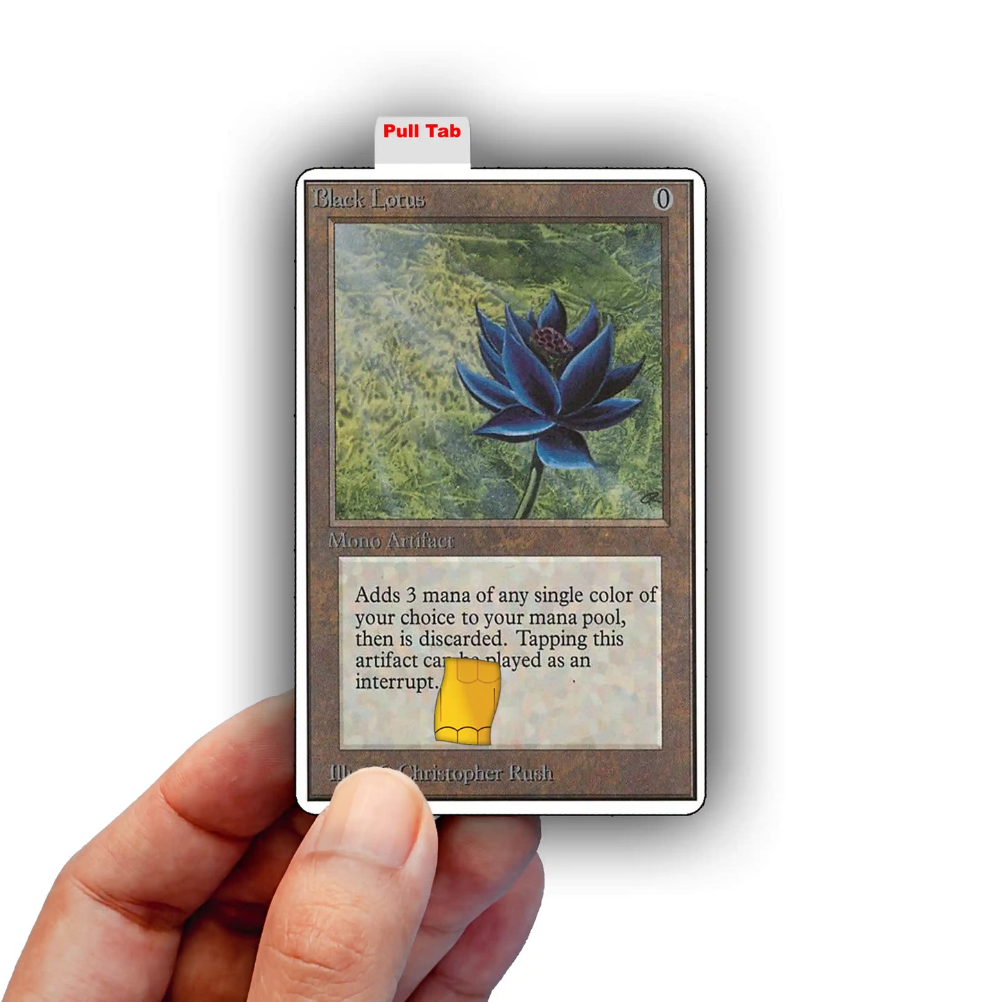 Black Lotus Credit Card Skin