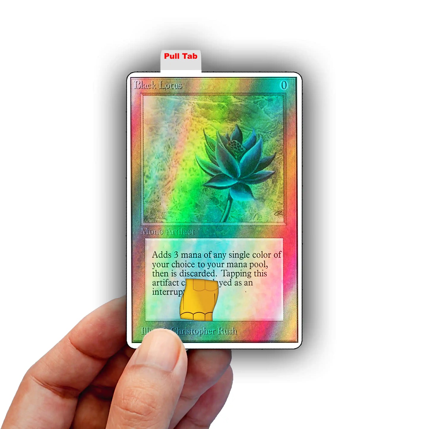 Black Lotus Credit Card Skin