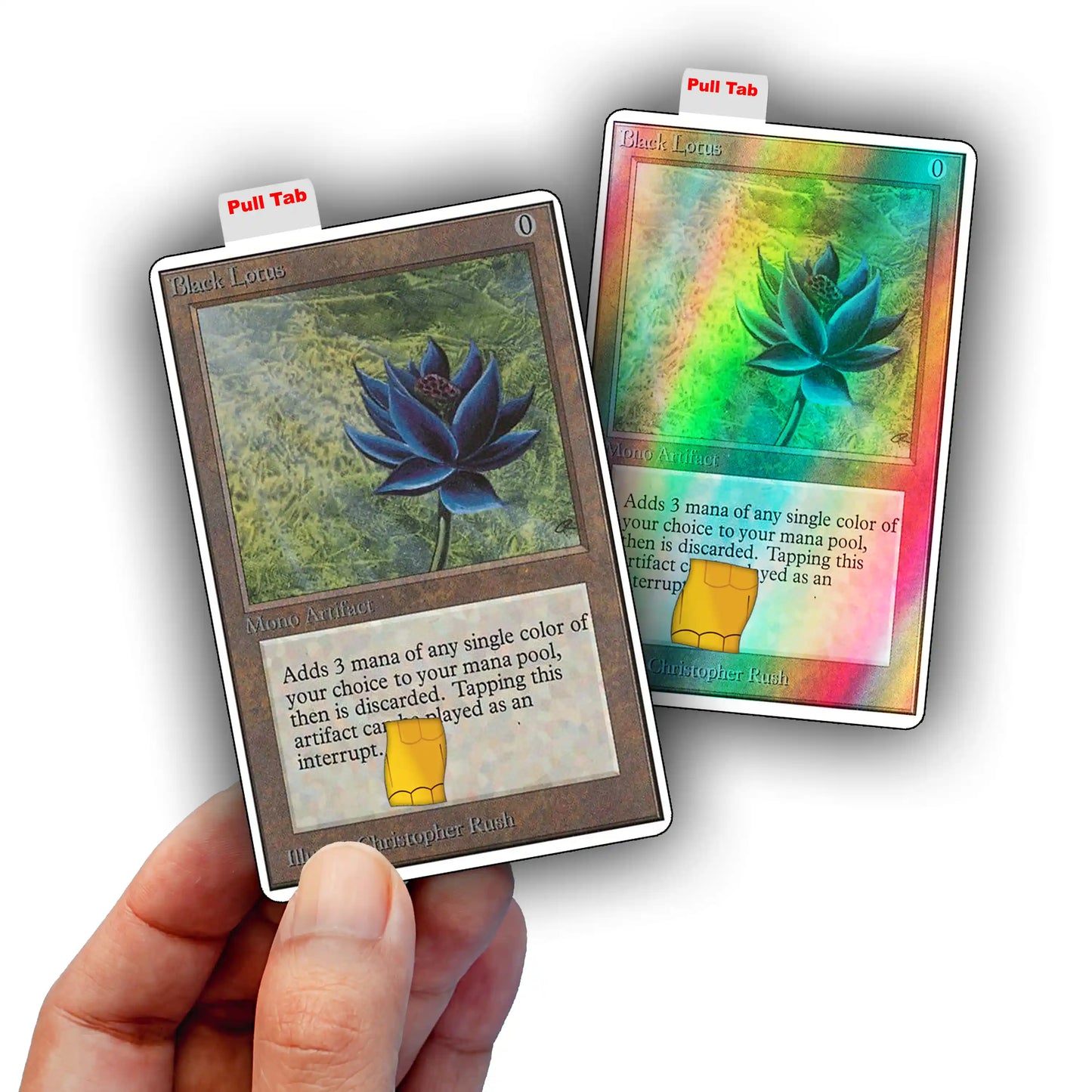 Black Lotus Credit Card Skin
