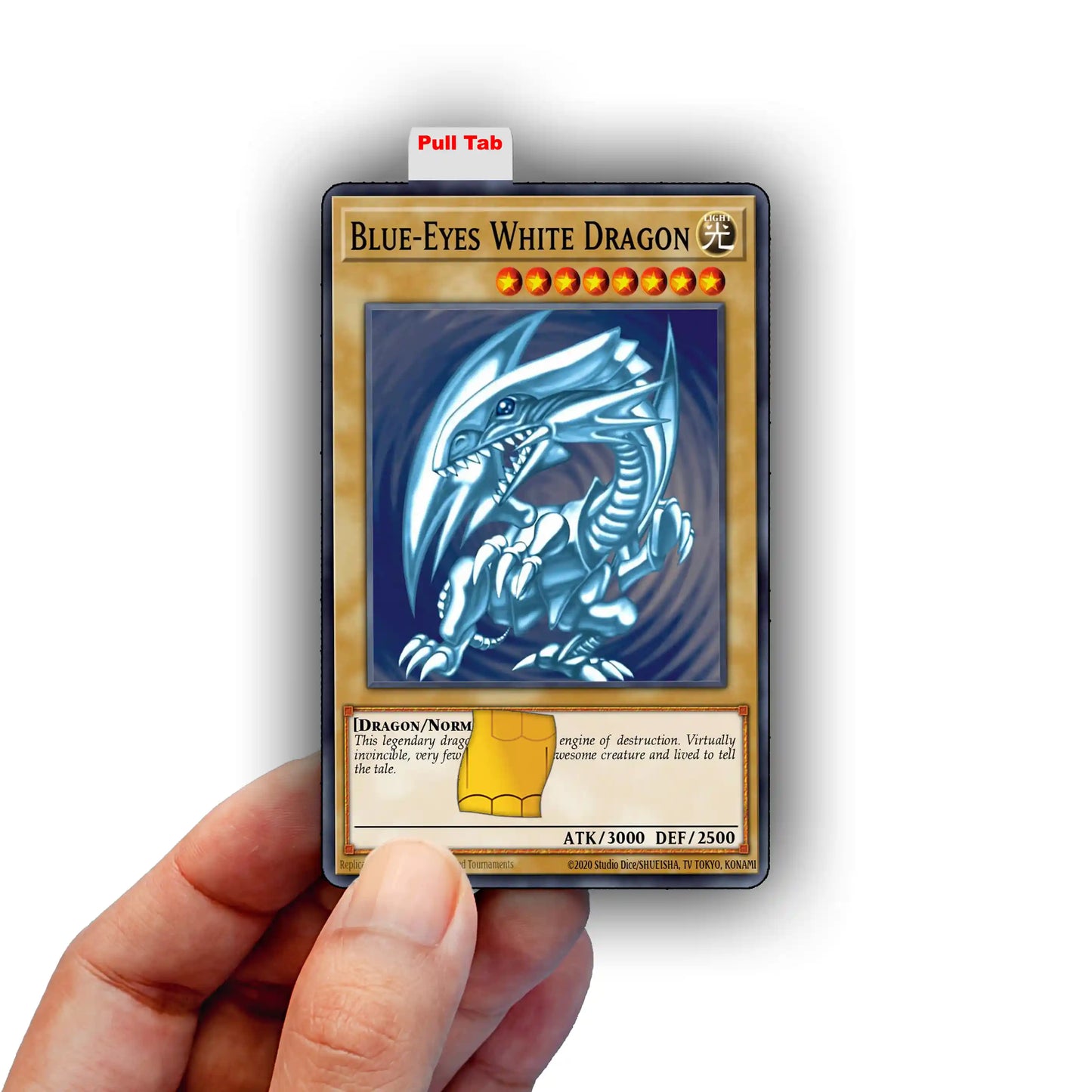 Blue Eyes White Dragon Credit Card Skin