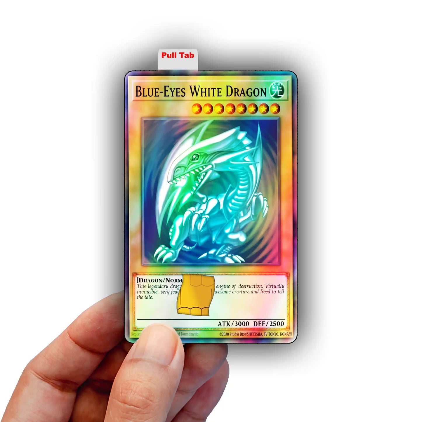 Blue Eyes White Dragon Credit Card Skin