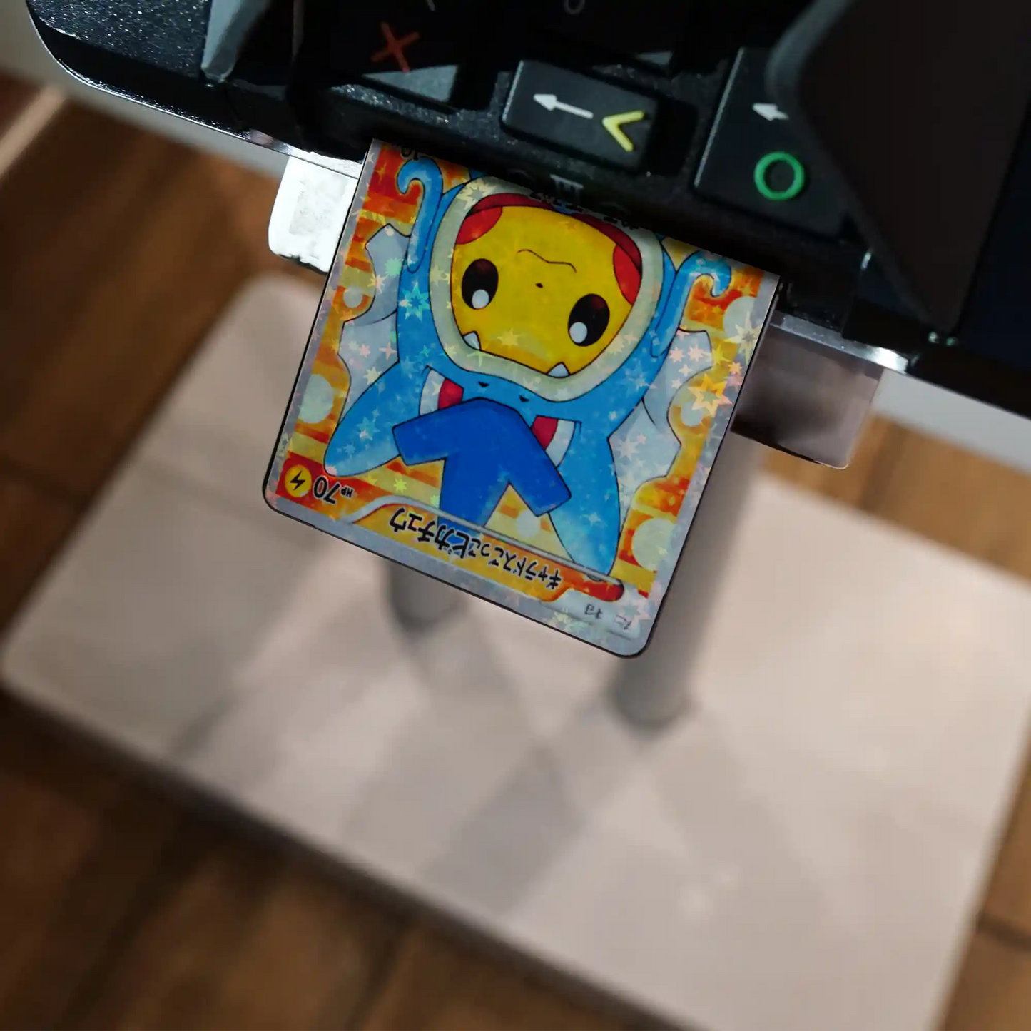 Gyarados Pikachu Credit Card Skin - Glossy Vinyl Decal Sticker Cover