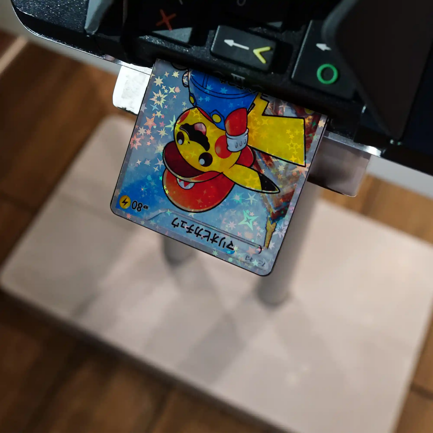 Mario Pikachu Credit Card Skin - Glossy Vinyl Decal Sticker Cover