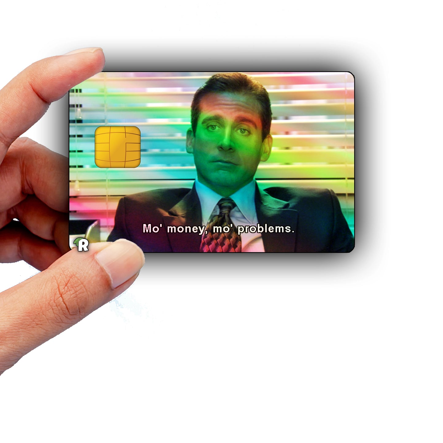 The Office Mo Money Meme Credit Card Skin