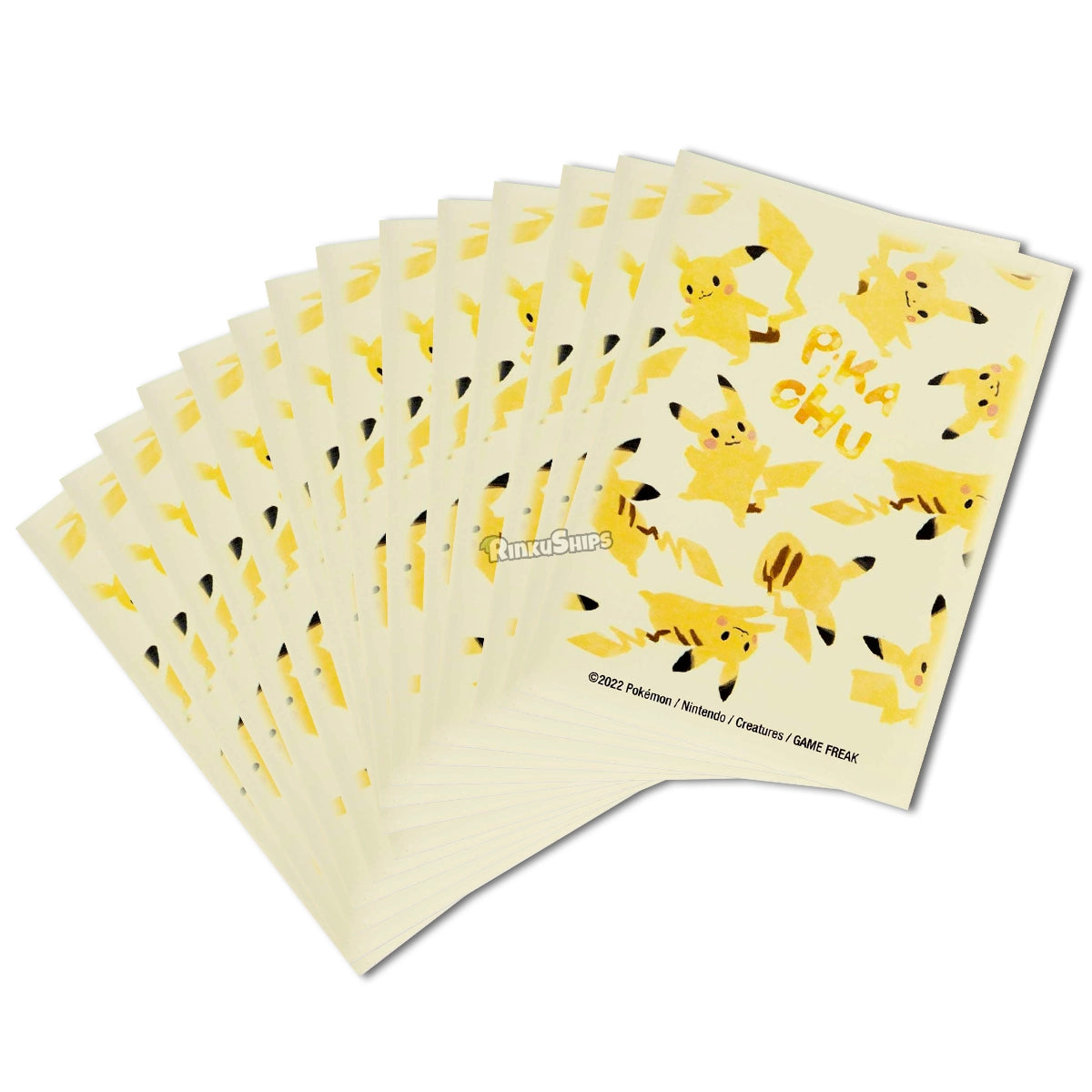 Pikachu Allover V2 Card Sleeves