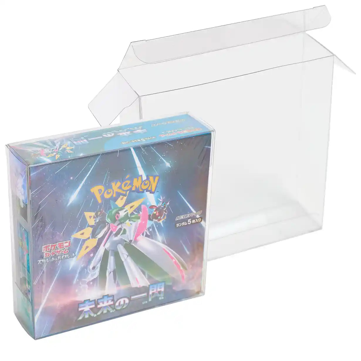 Plastic Japanese Pokemon Booster Box Case - Normal Square Sized