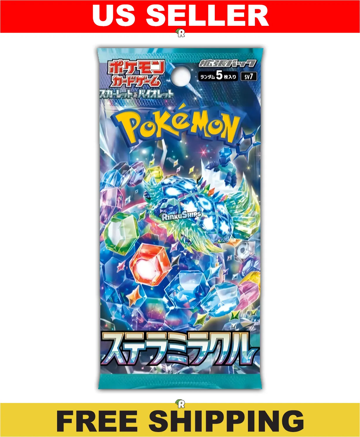 sv7 booster box Pokemon Card Stellar Miracle Booster Box sv7 Japanese NEW w/shrink Sealed