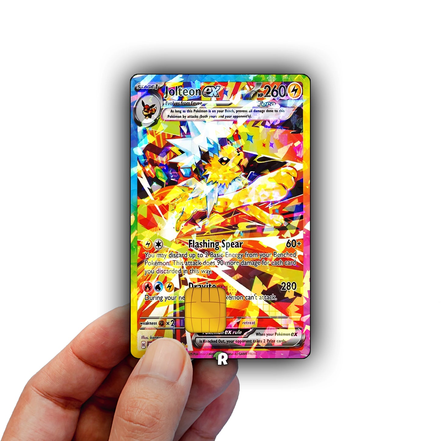 Terastal Jolteon Credit Card Skin