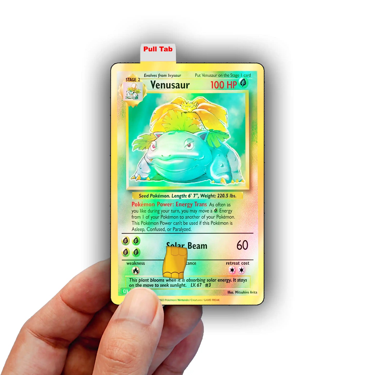Venusaur Credit Card Skin