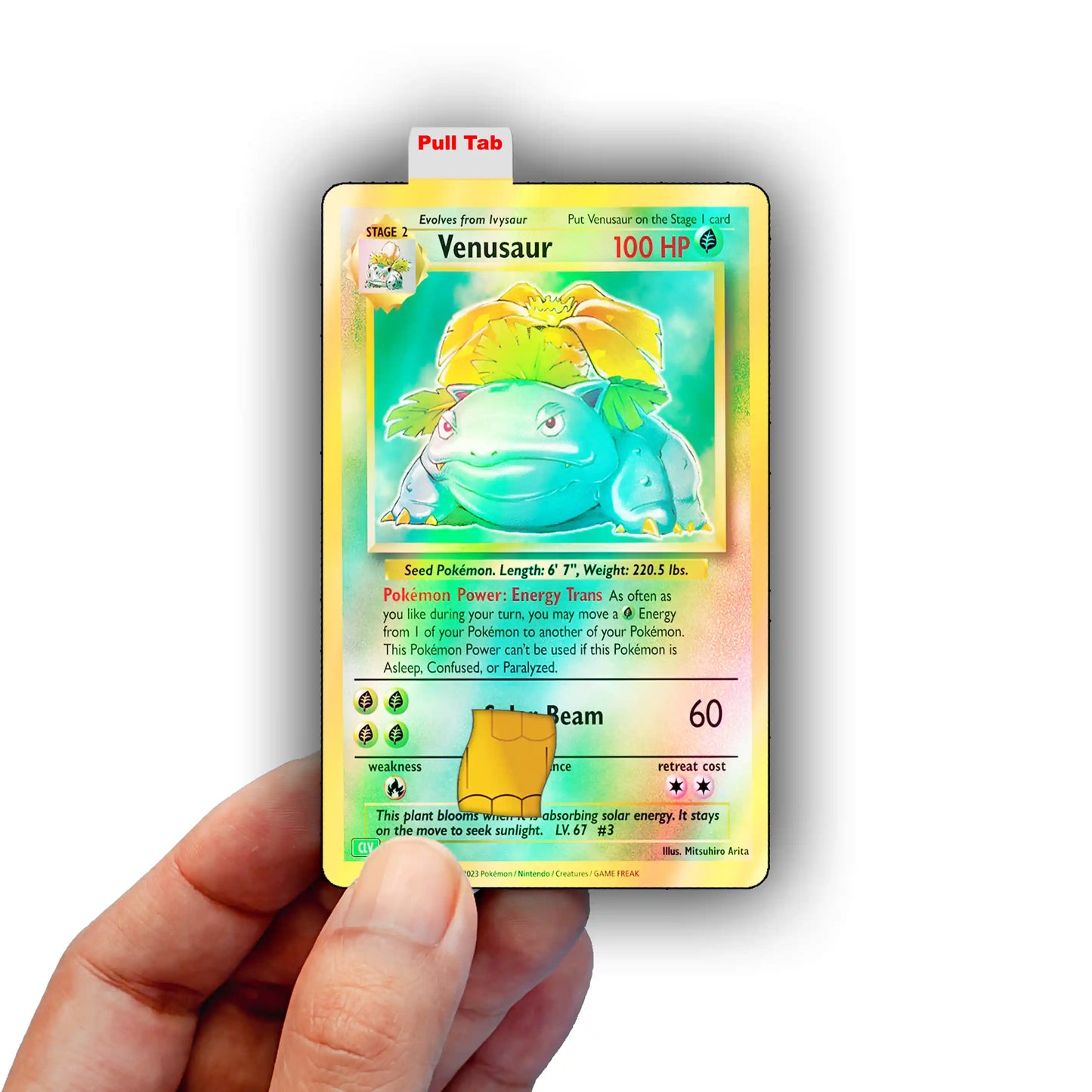 Venusaur Credit Card Skin