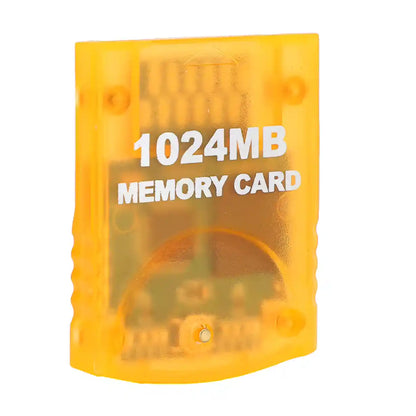 New 1024MB Memory Card for Gamecube / Wii - Nintendo GC Stick Orange