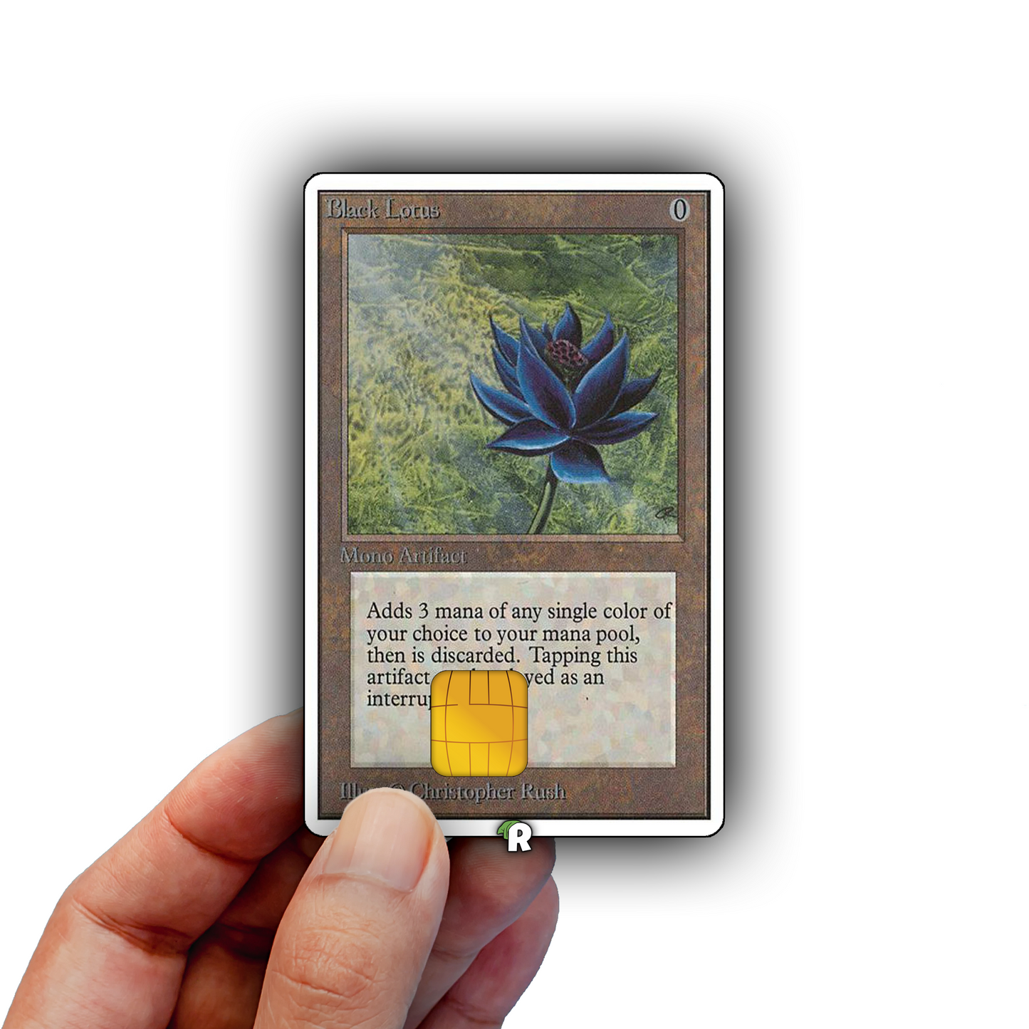 Black Lotus Credit Card Skin