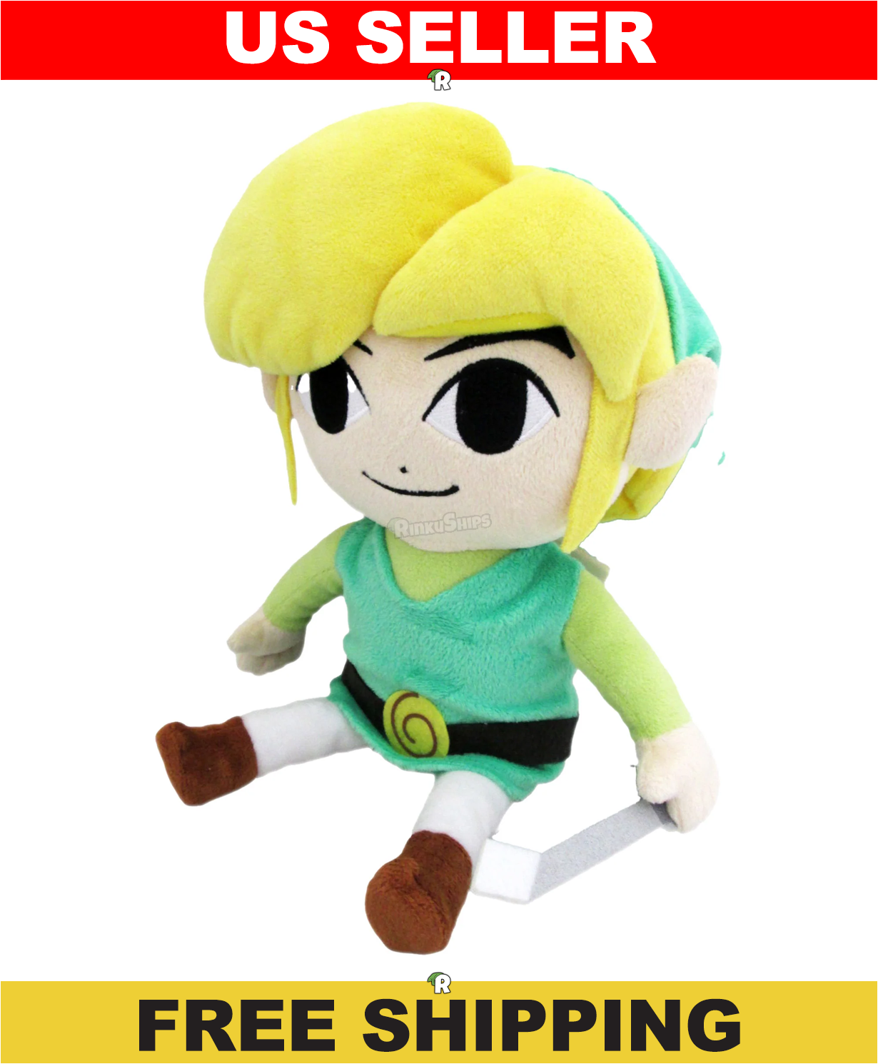 Toon Link 8" Nintendo Little Buddy Licensed Plush