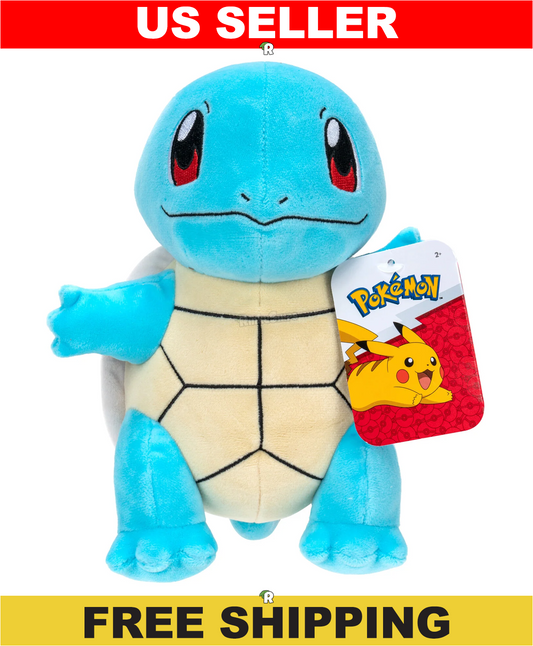 Squirtle 8" Pokémon Jazwares Licensed Plush