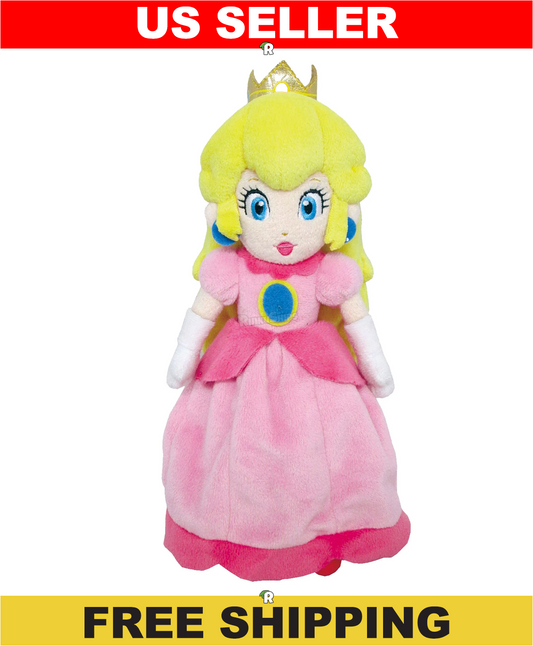 Peach 10" Nintendo Little Buddy Licensed Plush