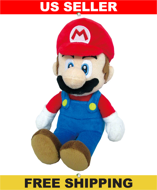Mario 10" Nintendo Little Buddy Licensed Plush