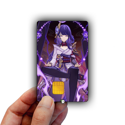 Raiden Shogun Credit Card Skin