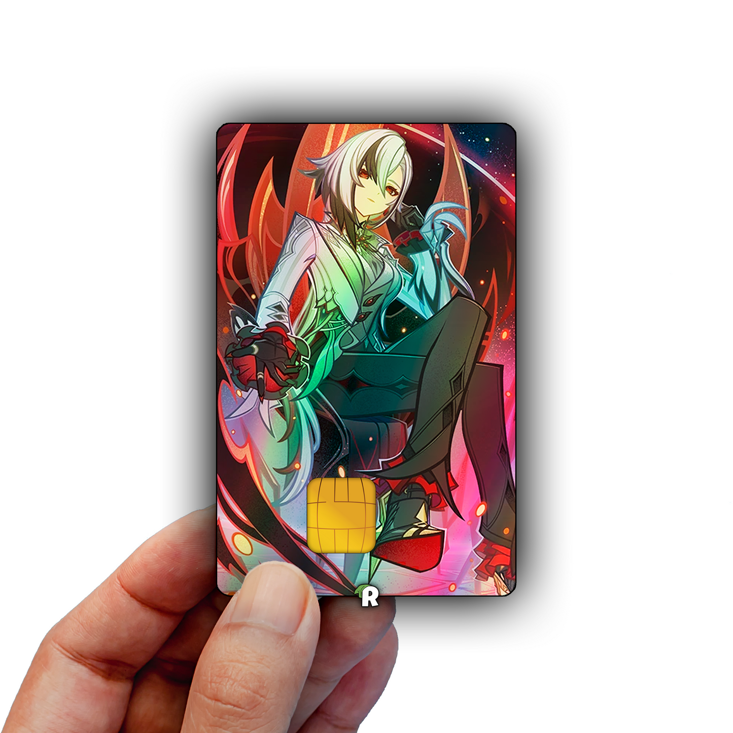 Arlecchino Credit Card Skin