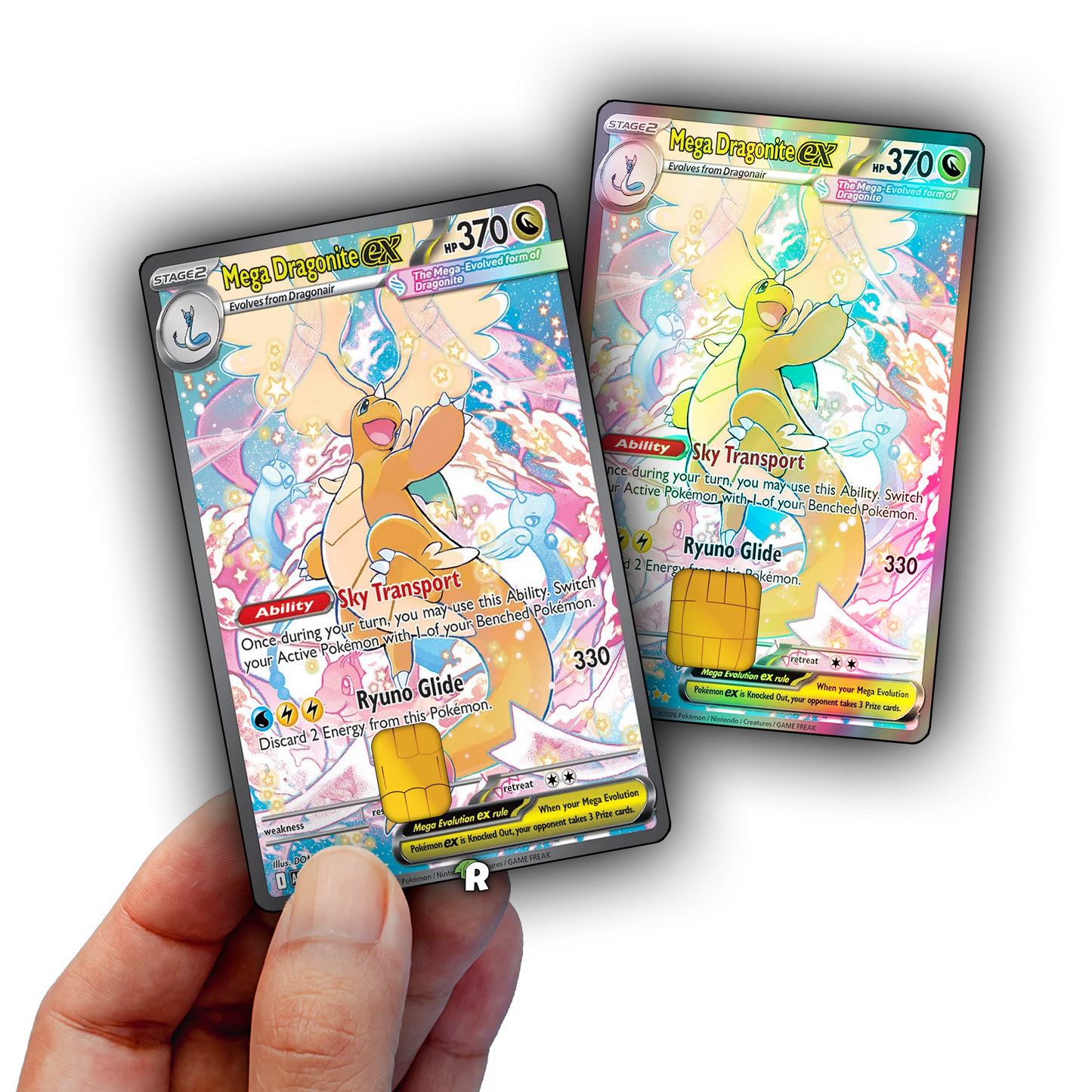 Mega Dragonite Credit Card Skin
