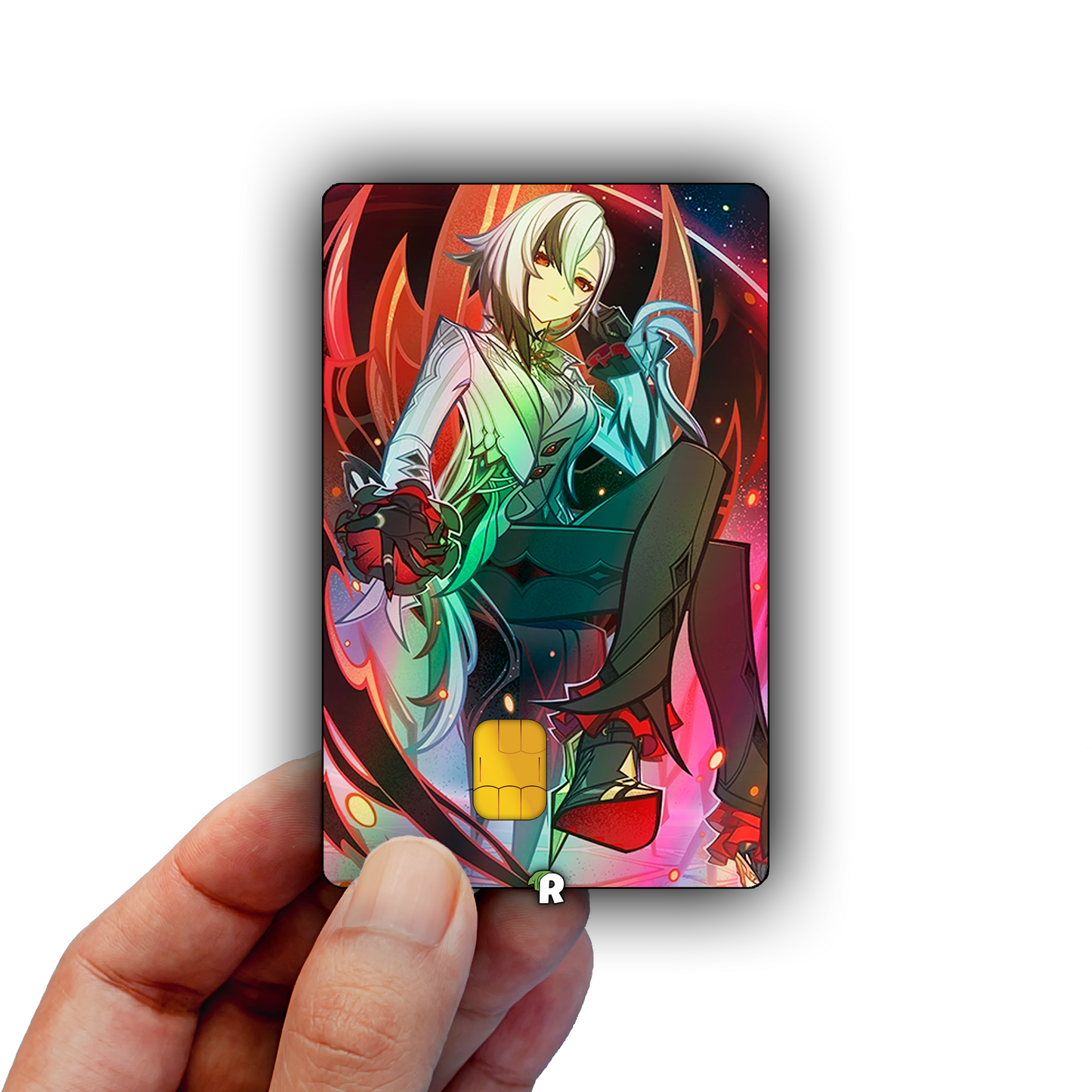 Arlecchino Credit Card Skin