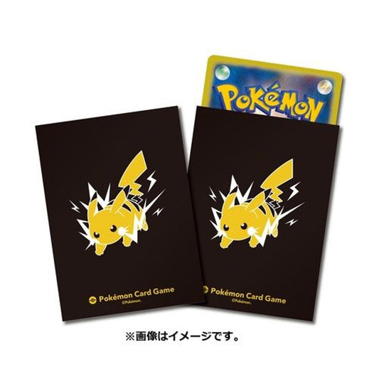 Shocking Pikachu Pokemon Card Sleeves - Official Standard Size