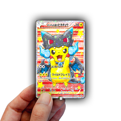 Charizard X Pikachu Credit Card Skin