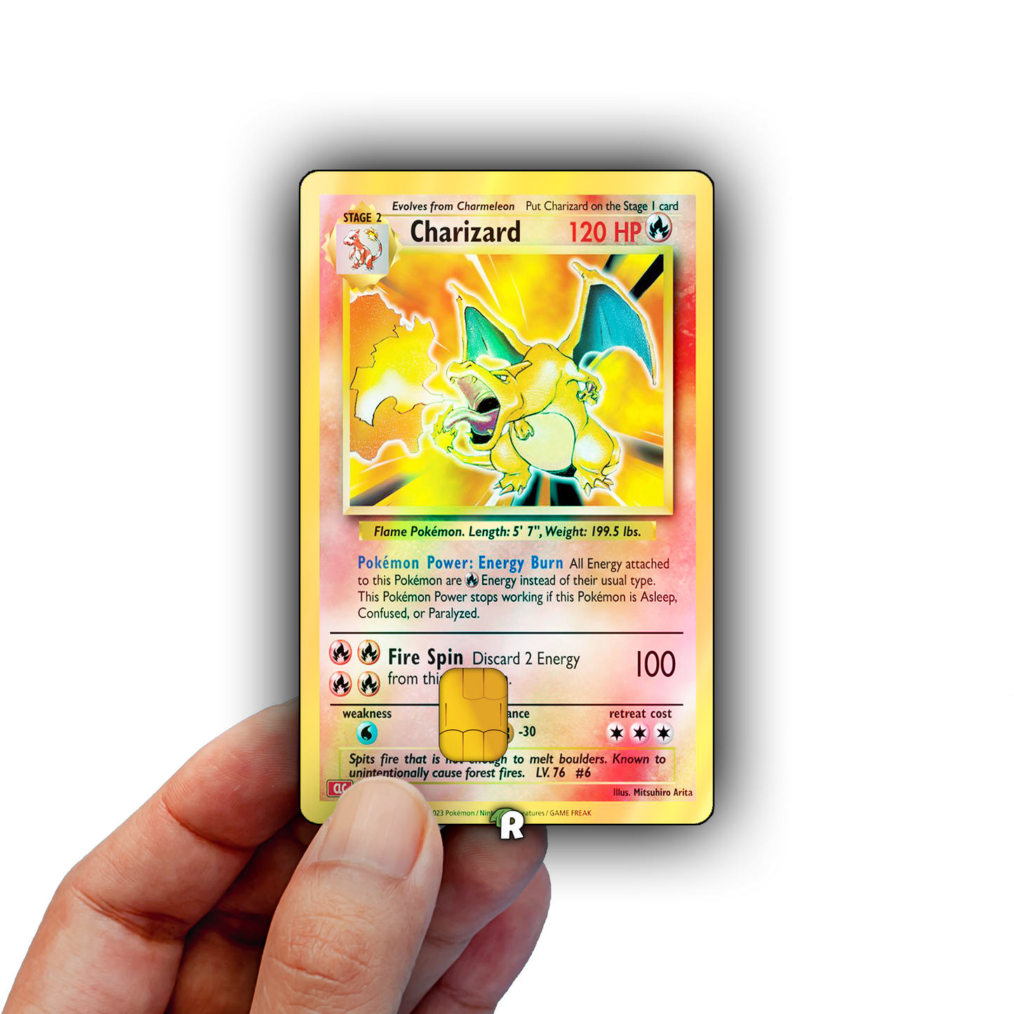 Charizard Card Skin