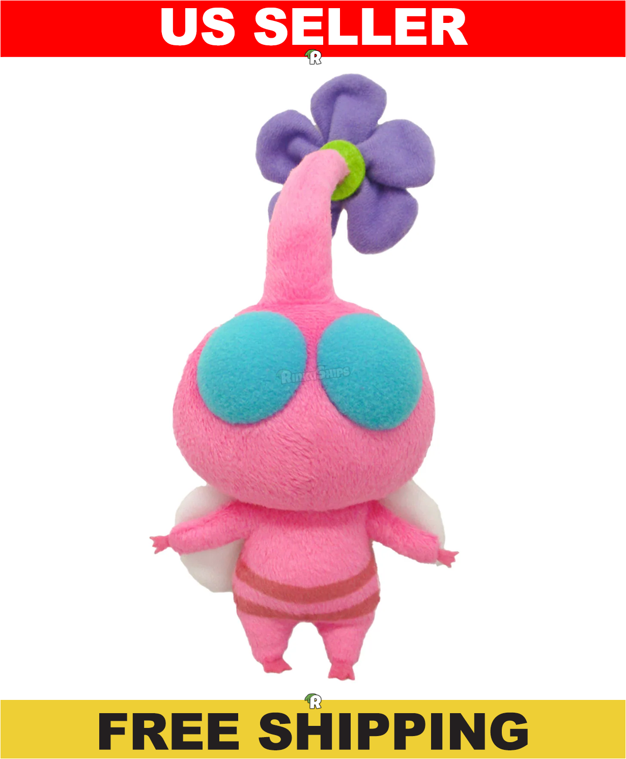 Winged Pikmin 6" Nintendo Little Buddy Licensed Plush