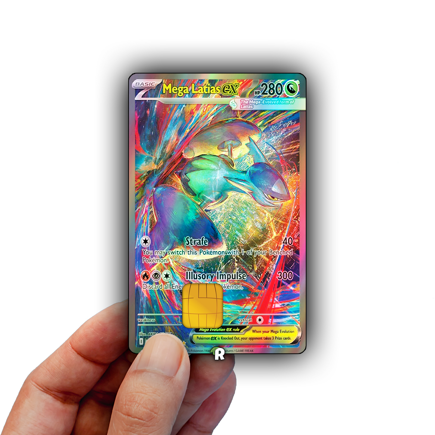Mega Latias Credit Card Skin