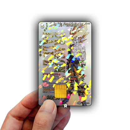 Goku Ground-Shaking Fury Credit Card Skin