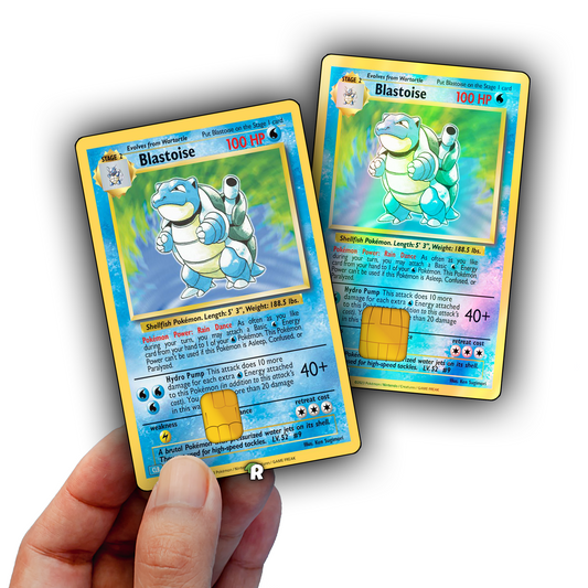 Blastoise Credit Card Skin