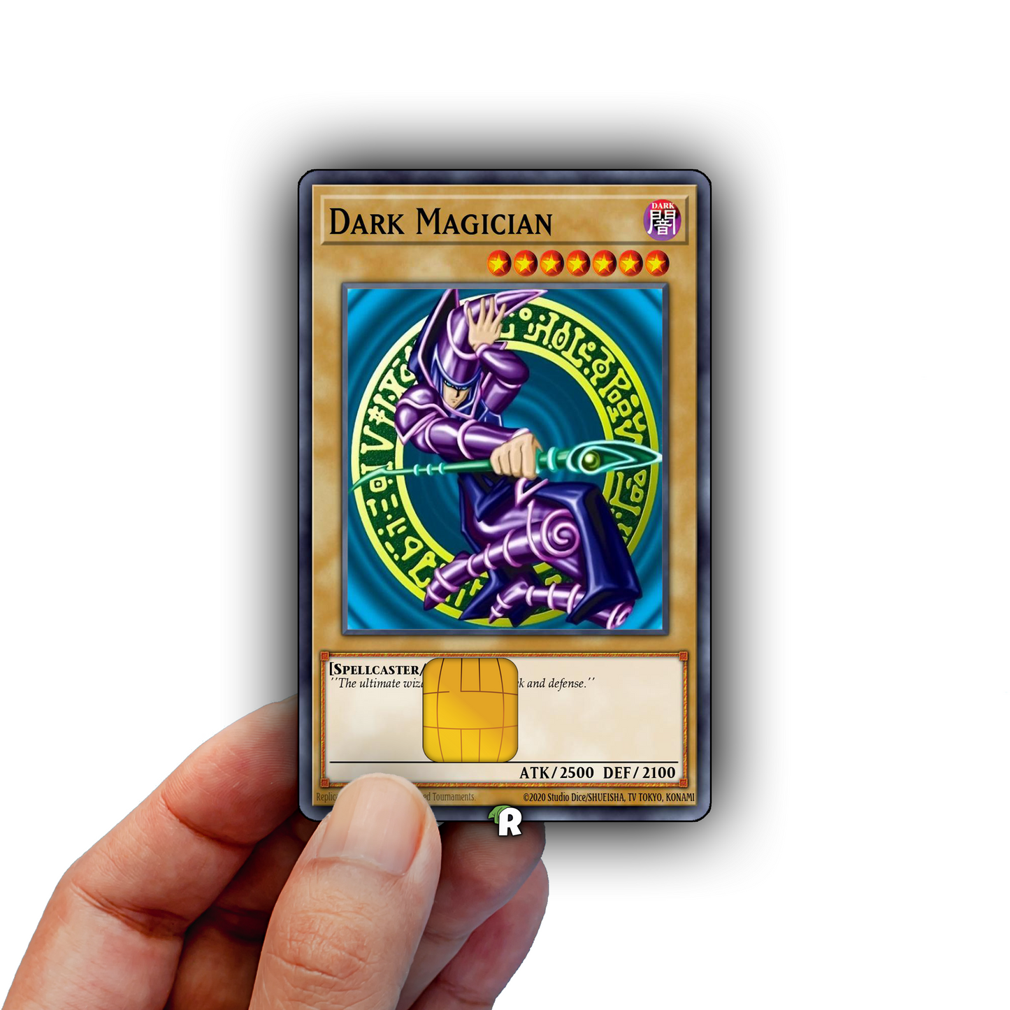 Dark Magician Credit Card Skin