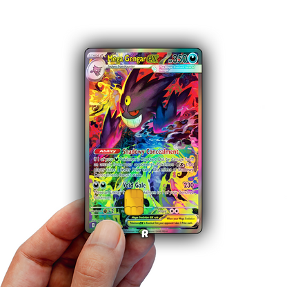 Mega Gengar Credit Card Skin