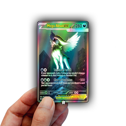 Mega Absol Credit Card Skin