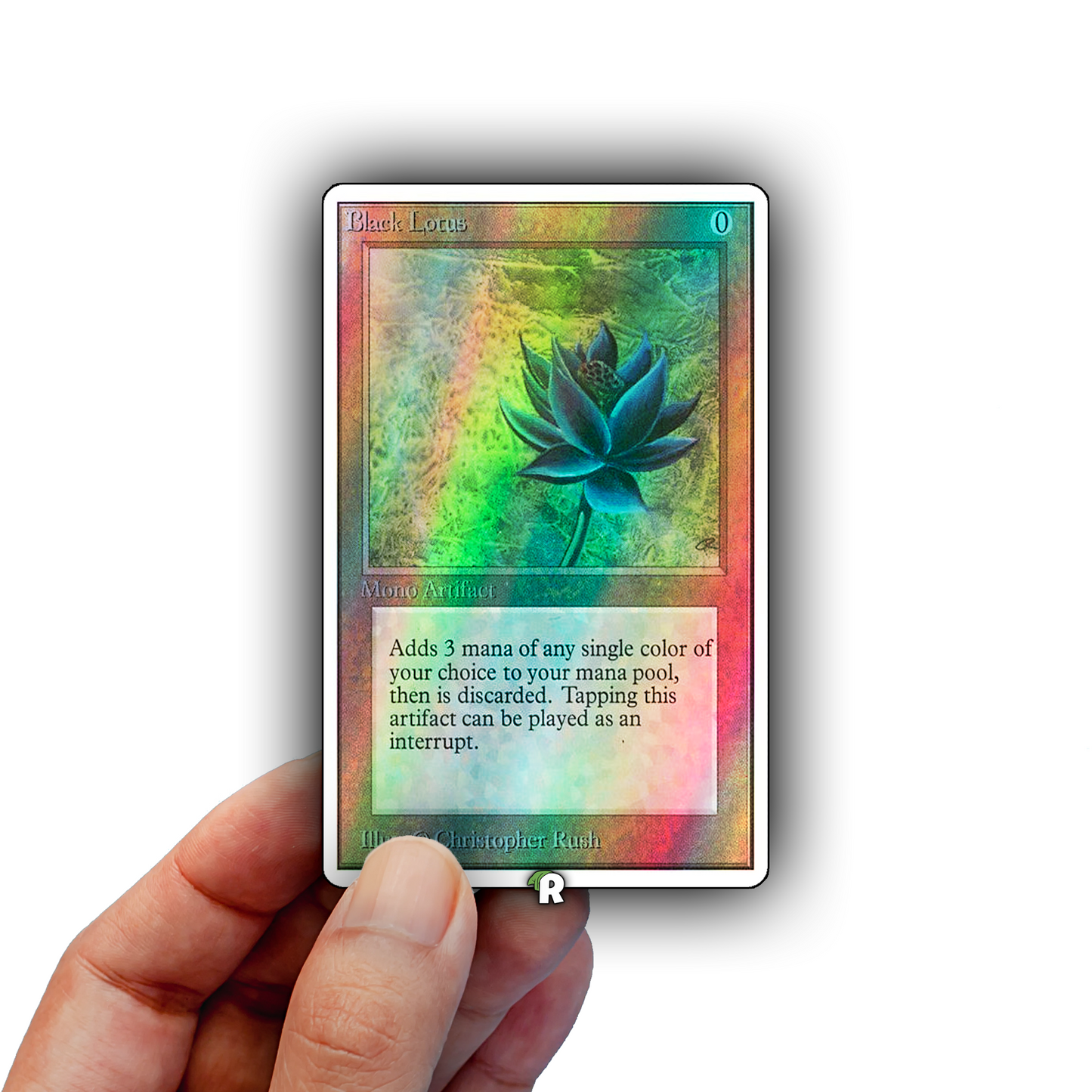 Black Lotus Credit Card Skin