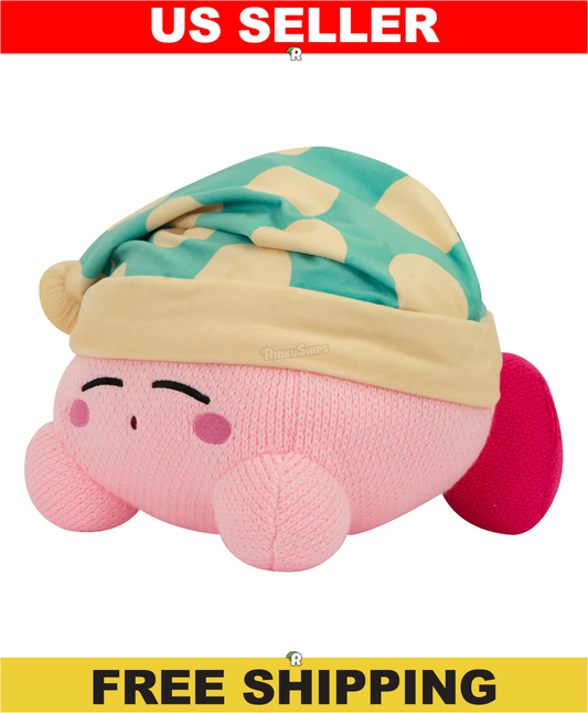 Kirby Sleep 15" Nintendo TOMY Licensed Plush