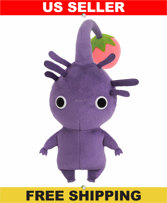 Purple Pikmin 7" Nintendo Little Buddy Licensed Plush