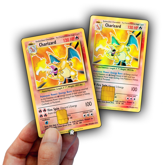 pokemon credit card covers Squirtle Pocket Holographic Card Holographic Credit Card & Debit Card Skin Flex Design Store Pokemon Collection - Decal Credit