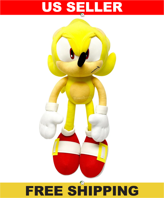 Super Sonic 12" Sega Great Eastern Entertainment Licensed Plush