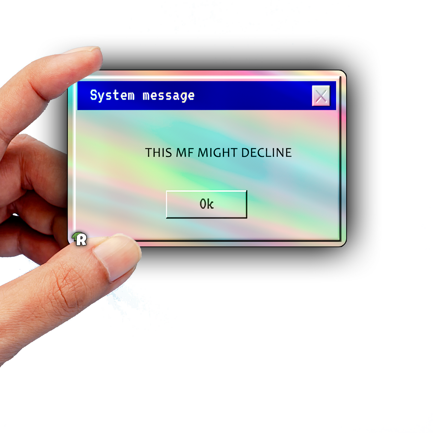 This MF Might Decline Meme Credit Card Skin