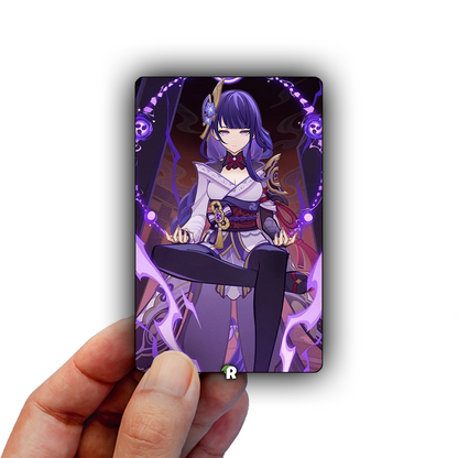 Raiden Shogun Credit Card Skin