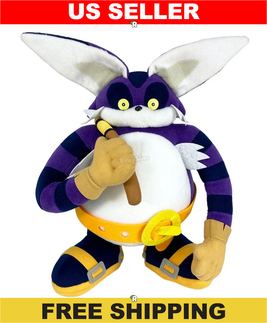 Big the Cat 15" Sega Great Eastern Entertainment Licensed Plush