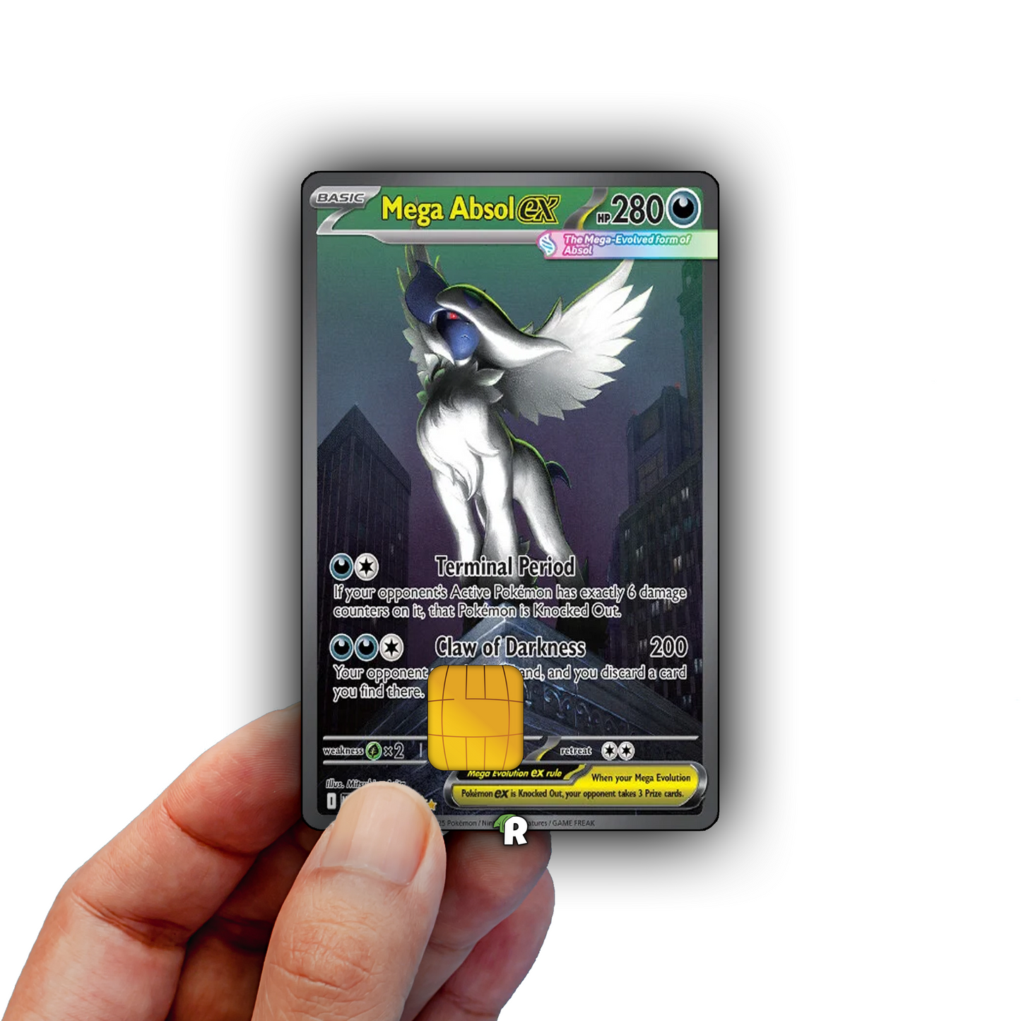 Mega Absol Credit Card Skin