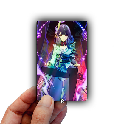 Raiden Shogun Credit Card Skin