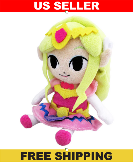 Toon Zelda 8" Nintendo Little Buddy Licensed Plush