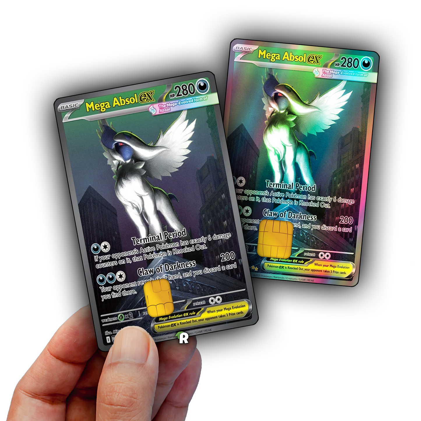 Mega Absol Credit Card Skin